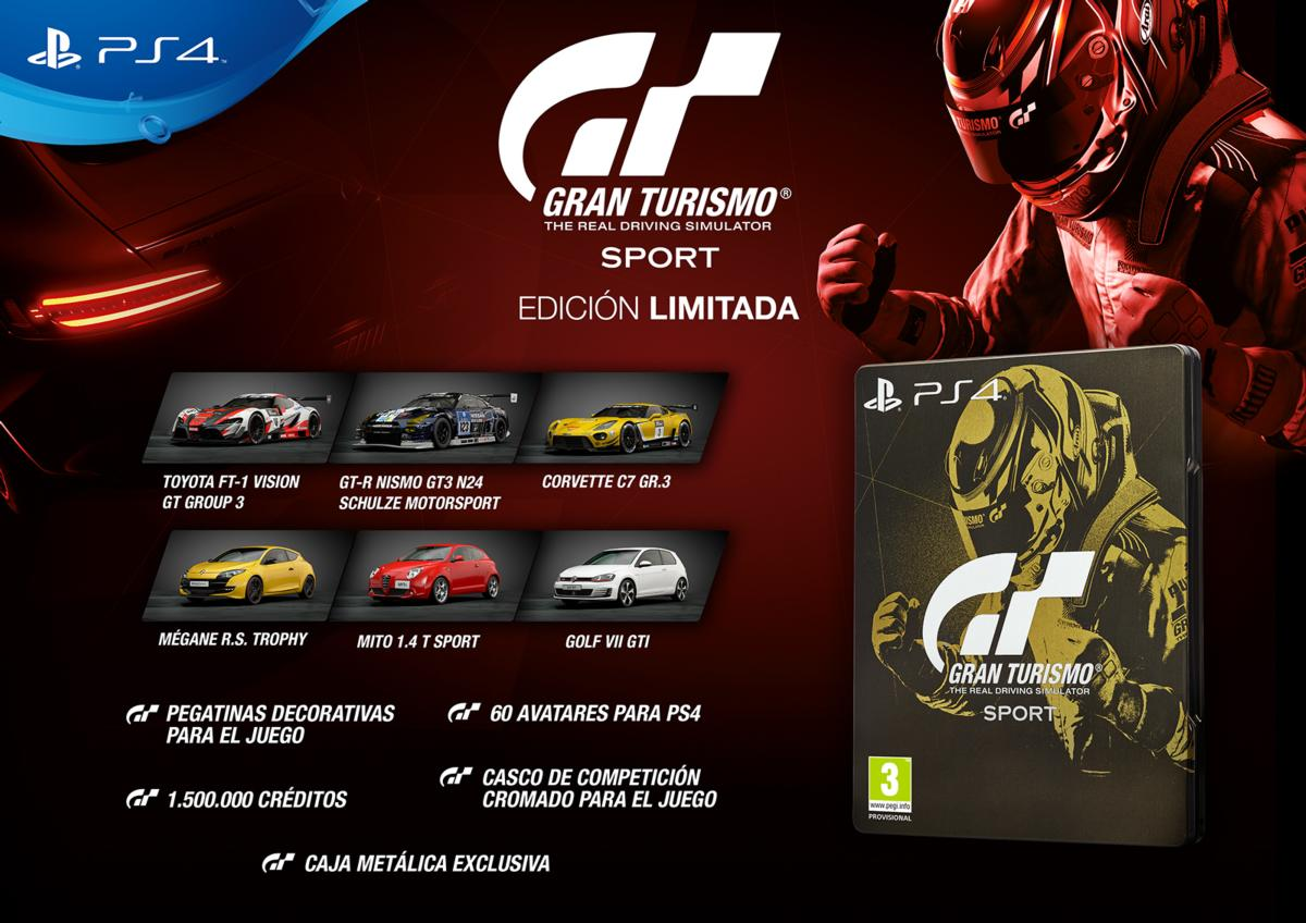 PS4 Gran Turismo Sport - Special Edition GT Sport