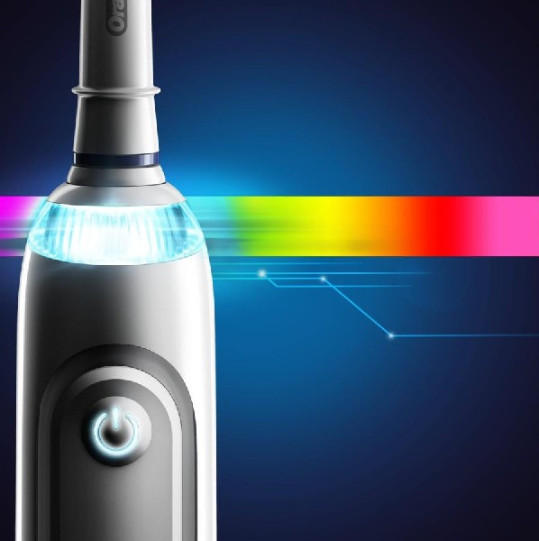 Cepillo Eléctrico - Oral B GENIUS PRO 8000, Cepillado 3D, Bluetooth, Blanco