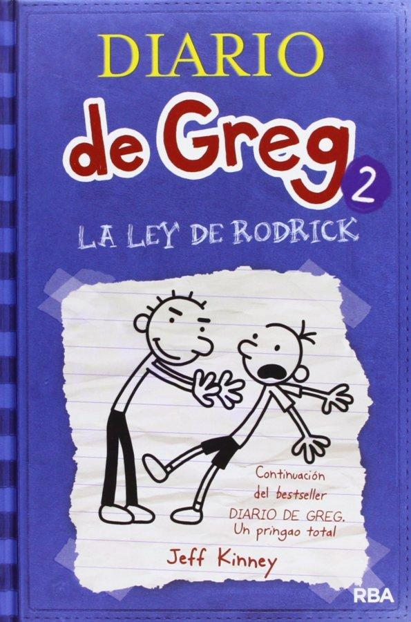 Diario De Greg 2 la ley rodrick libro jeff kinney año 2009