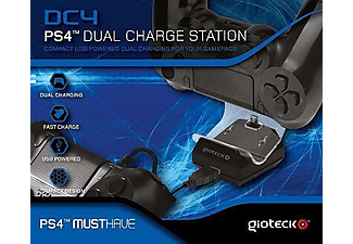 Base de carga DualShock 4 - Gioteck CD4 para PS4, negro
