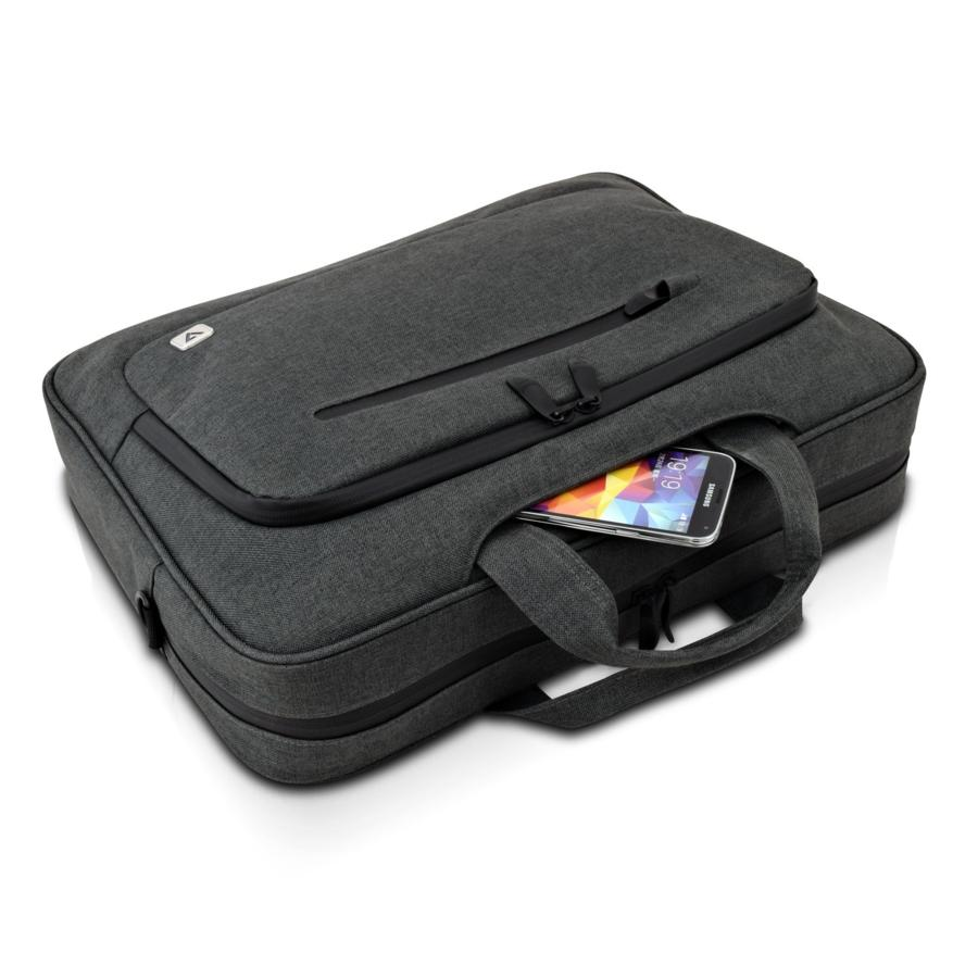 V7 CTPX1-1E 15.6" Maletín Gris maletines para portátil