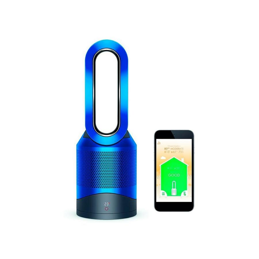 Purificador de aire - Dyson Pure Hot & Cool, Calefactor, Ventilador, 1200W, Azul