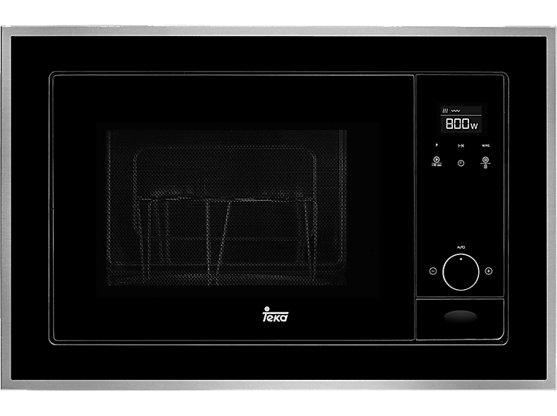 Microondas integrable - Teka WISH ML 820 BIS, Grill 1000 W, 700 20 L, Touch Control, Negro