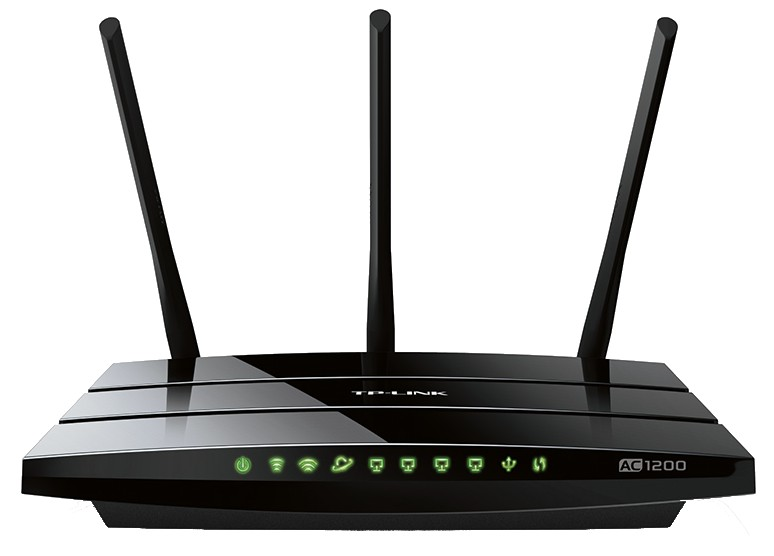 Router - TP-Link Archer AC1200, Gigabit, Doble Banda, Inalámbrico, 3 antenas
