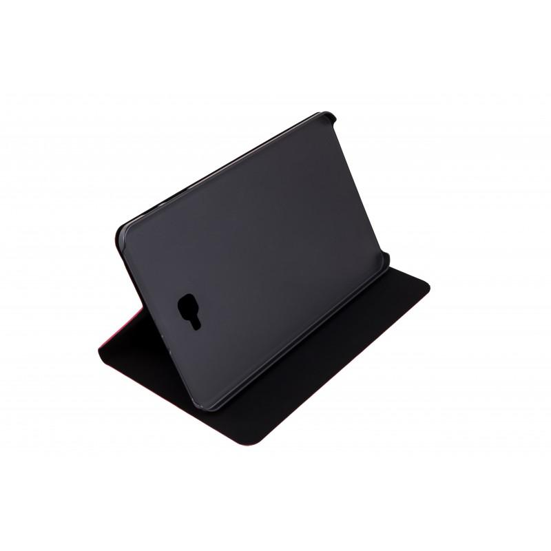 Funda para Samsung Tab A 10.1 - Silver HT BookCase Wave, rojo