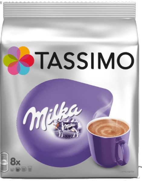 Cacao En Monodosis tassimo milka marcilla 8 uds. de café chocolate 240g