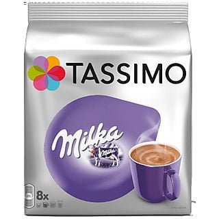 Cápsulas monodosis - Tassimo Milka, 8 cápsulas de chocolate