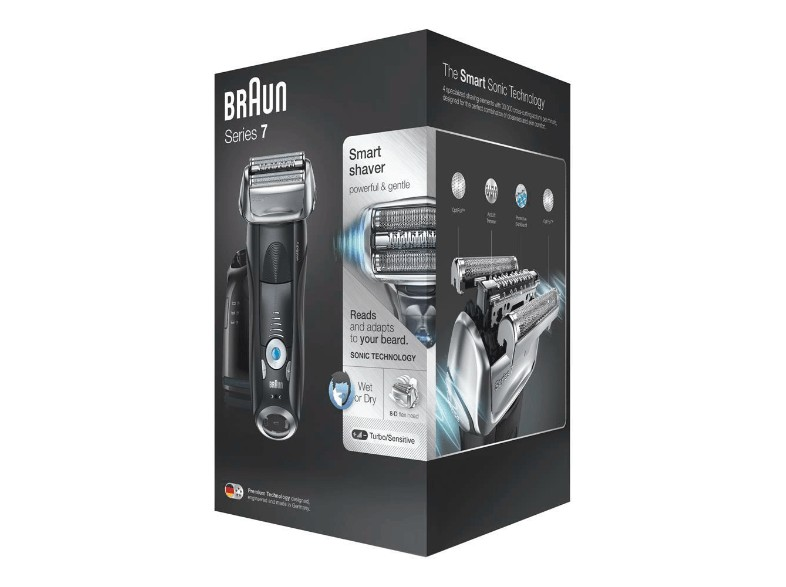 Afeitadora - Braun Series 7 7880cc Wet&Dry + Estación de limpieza Clean&Charge, Tecnología