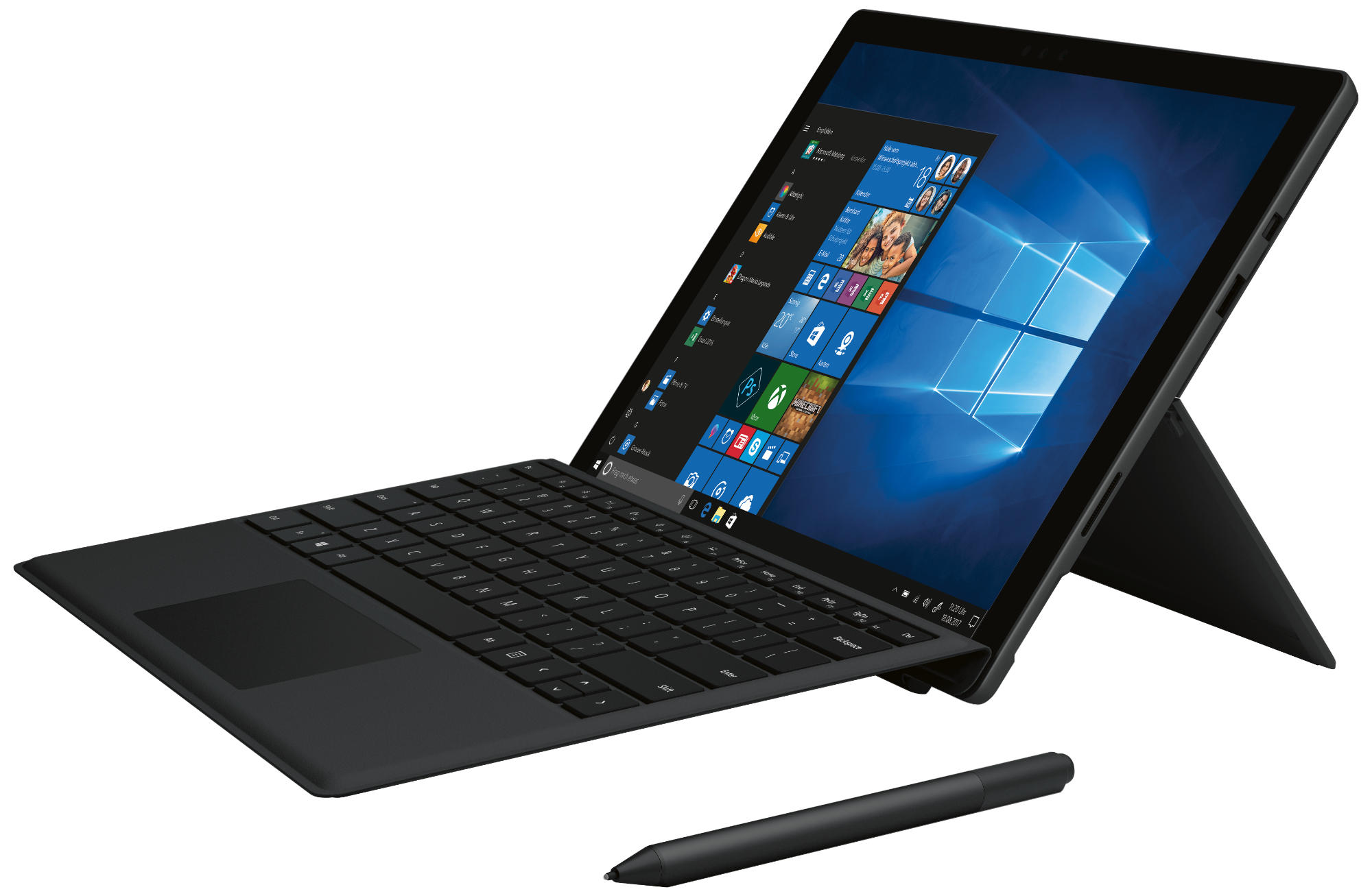 MICROSOFT Surface Pro 6 - 12,3 Zoll - Intel® Core™ i5 i5-8250U - 8 GB - 256 GB - Intel® UHD 620 - Windows 10 Home (64 Bit)
