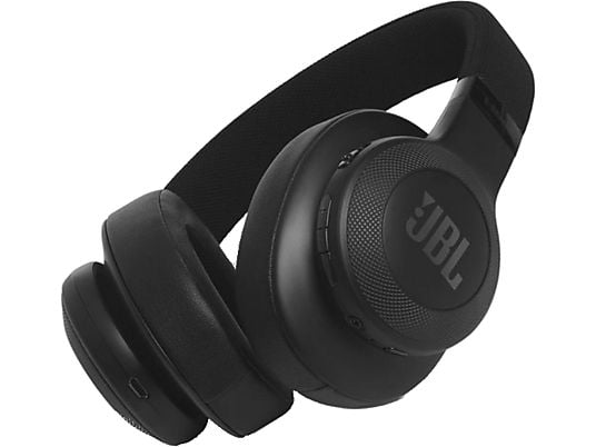 Auriculares inalámbricos - JBL E55BT, Bluetooth, Micrófono, Negro