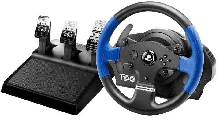 Volante - Thrustmaster T150 PRO ForceFeedback, Pedales, PS4, PS3 y PC