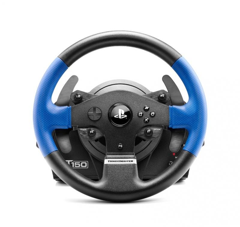 Volante - Thrustmaster T150 PRO ForceFeedback, Pedales, PS4, PS3 y PC