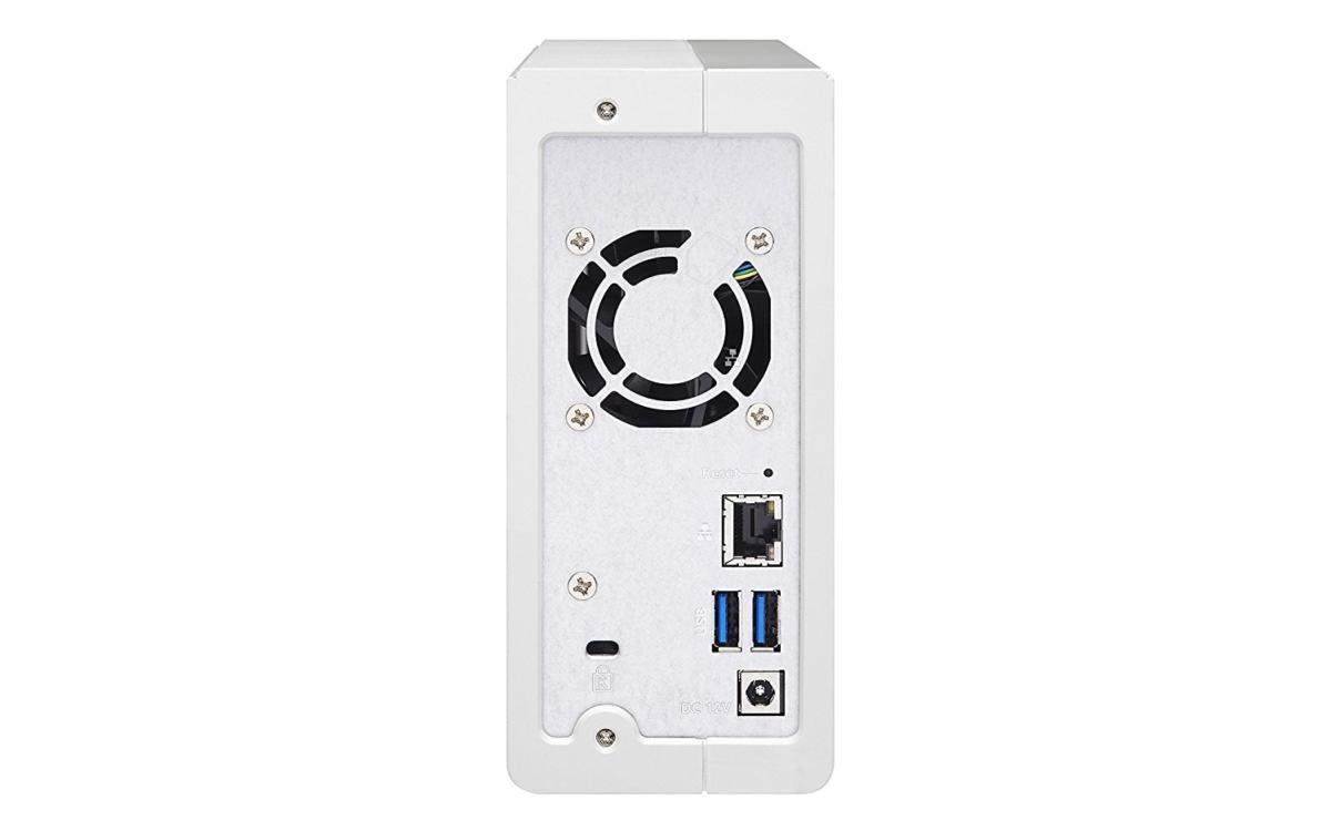 Servidor NAS - QNAP TS-131P, 1 Bahía, RAM 1 GB, Procesador 2 núcleos, USB, Blanco