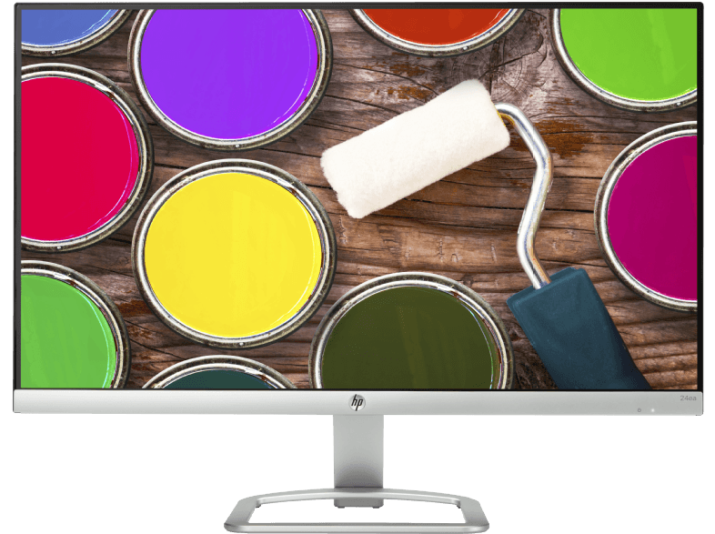 Monitor - HP 24ea, 23,8" Full HD, IPS, 1920x1080, LCD, HDMI, Plata
