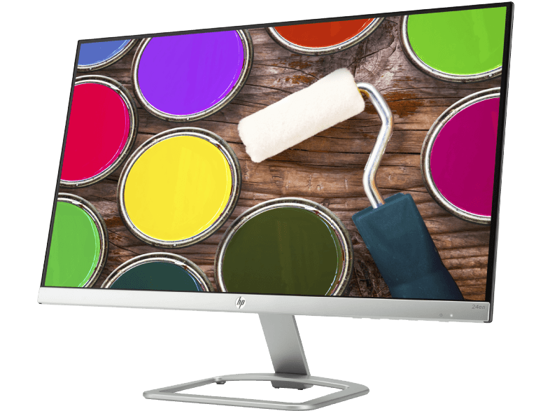 Monitor - HP 24ea, 23,8" Full HD, IPS, 1920x1080, LCD, HDMI, Plata