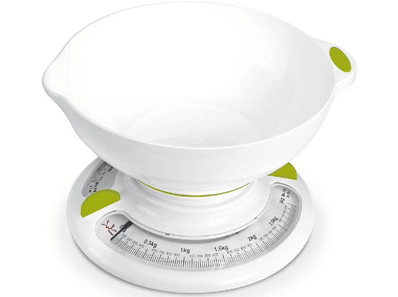 Balanza Cocina Mecánica hasta 3kg con bowl para y 610n jata. 610 mecanica deca 22kg bol medidor hogar blanco peso escala 25g