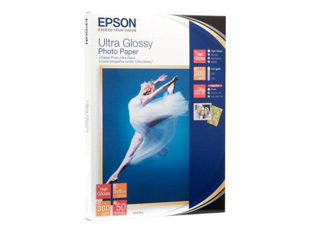 Epson Ultra Glossy Photo Paper - Papel de fotografía satinado