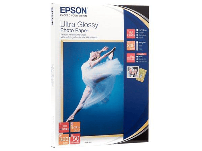 Epson Ultra Glossy Photo Paper Papel de fotografía satinado