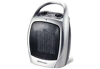 Calefactor cerámico | Orbegozo 5016 Potencia 1500W, ajustable de temperatura,