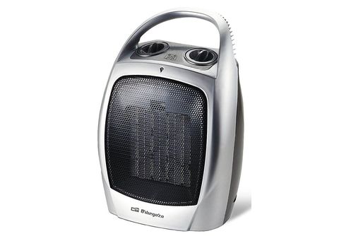 Calefactor eléctrico Orbegozo CR 5016 1500W Gris-Plata