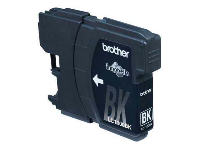 Brother LC1100BK - Cartucho de impresión - 1 x negro - 450 páginas - para DCP 185, 385, 395, 585,