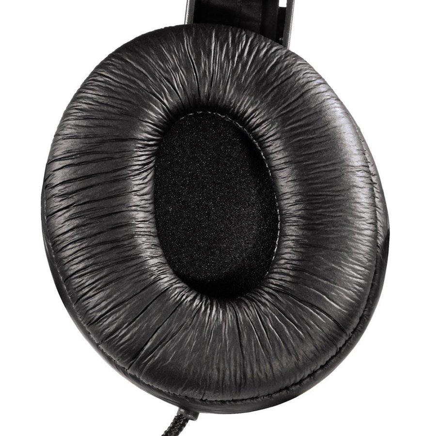 Auriculares con micrófono - Hama AH-100, de diadema cerrados, control de volumen y función mute