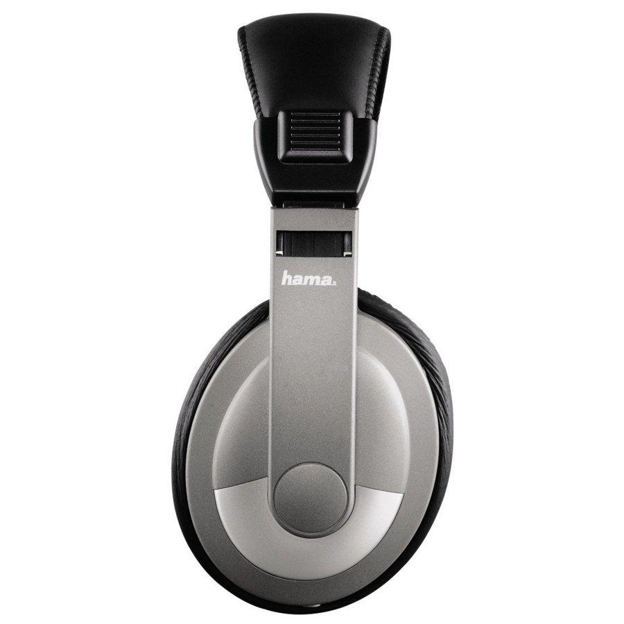 Auriculares con micrófono - Hama AH-100, de diadema cerrados, control de volumen y función mute
