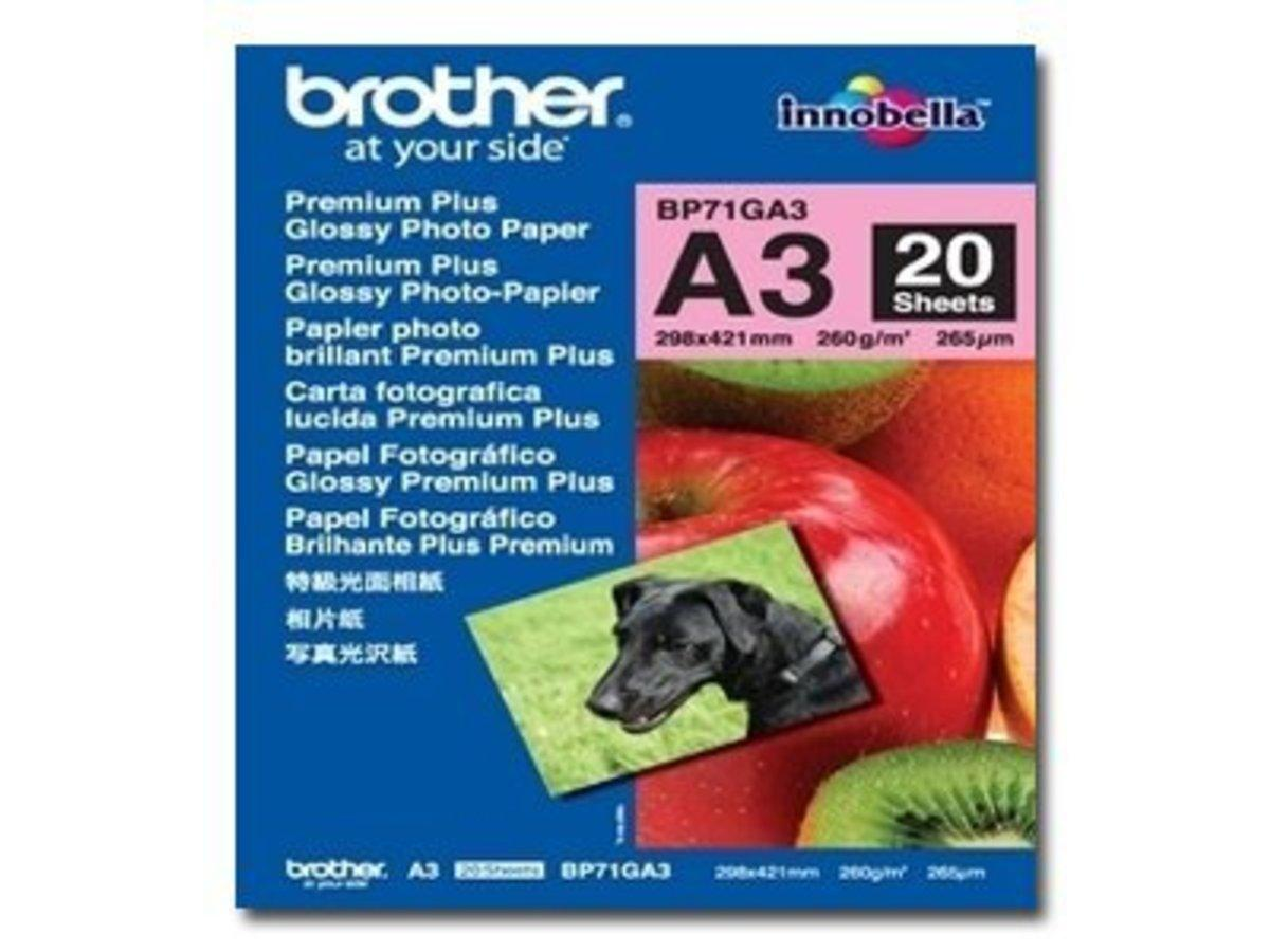 Brother Innobella Premium Plus BP71GA3 - Papel de fotografía satinado - A3 (297 x 420 mm) - 260