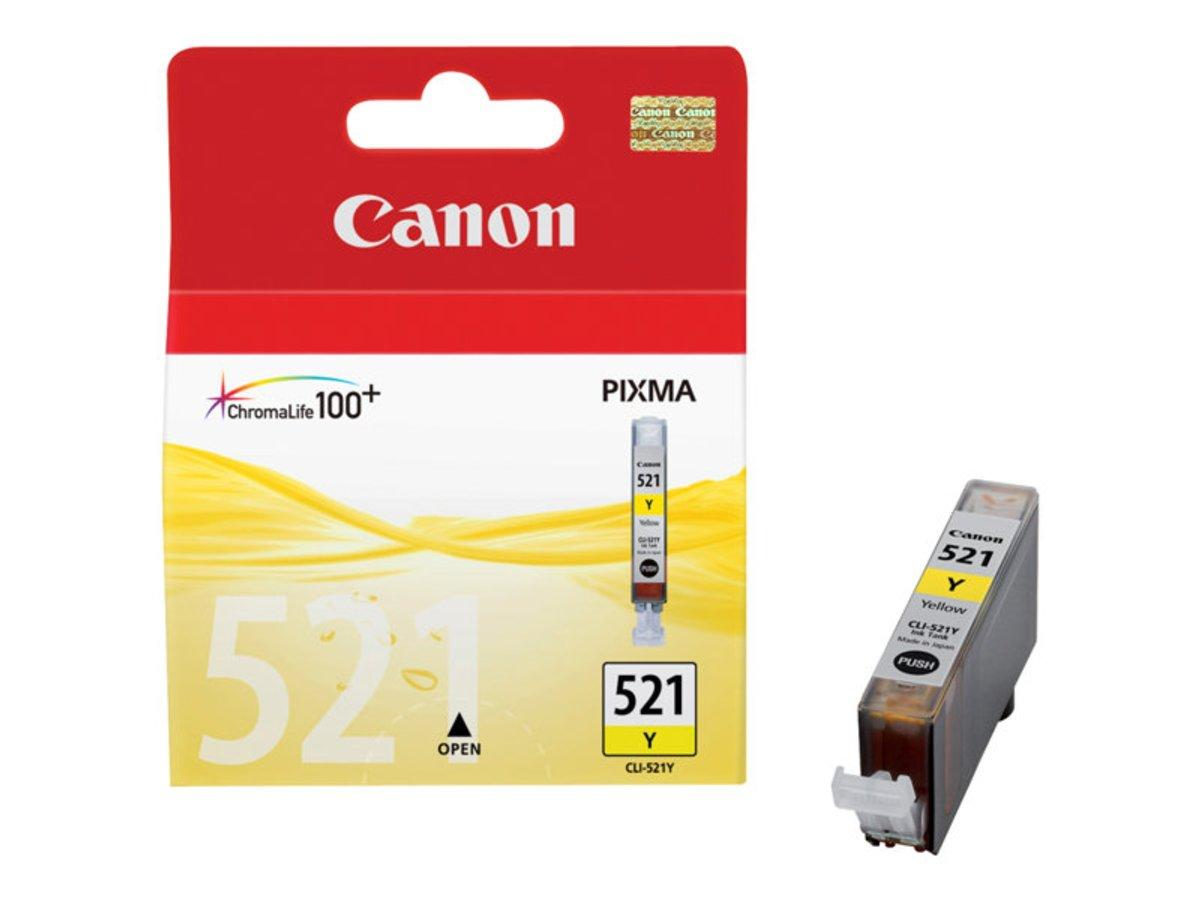 Canon CLI-521Y - Amarillo - original - depósito de tinta