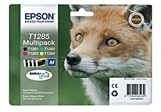 Cartucho de tinta - Epson C13T12854020 CT4CL Pack zorro BL+RF