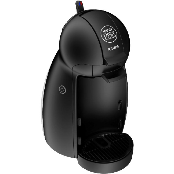 Cafetera de cápsulas - Nescafé Dolce Gusto Krups KP1000PK Piccolo, 15 bar, 1500 W, 0.6 l, Negro