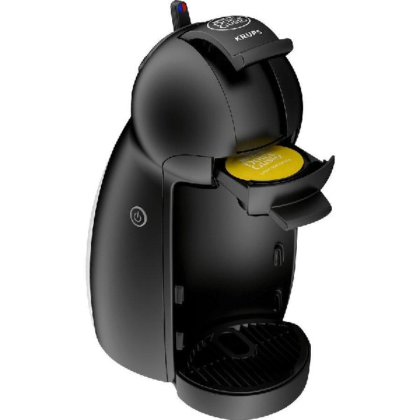 Cafetera de cápsulas - Nescafé Dolce Gusto Krups KP1000PK Piccolo, 15 bar, 1500 W, 0.6 l, Negro