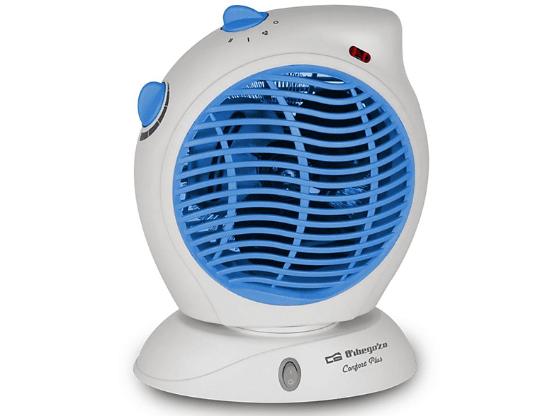 Calefactor - Orbegozo FH 5560 Potencia 2000W, Oscilante, Termostato regulable, 2 Niveles de