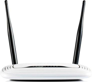 Router inalámbrico - TPLink WiFi N300, 4 Ethernet, 2 antenas MIMO