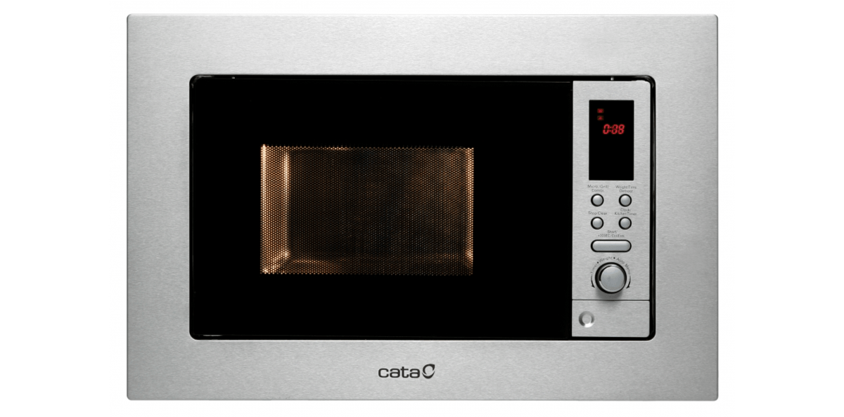 Microondas integrable - Cata MC 20 D Inox, 20 Litros, Grill