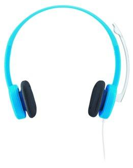 Auriculares con micrófono - Logitech Sterero Headset H150, en azul y controles integrados