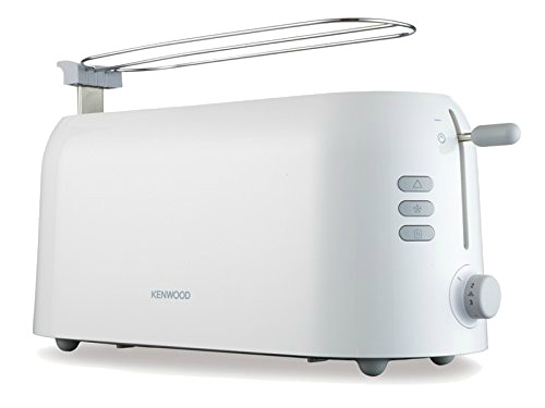 Kenwood Ttp230 Tostadora 1500 w 2 ranuras blanco 230 4 rebanadas descongelación pan true ttp230. largas bandeja calientabollos. 1500w