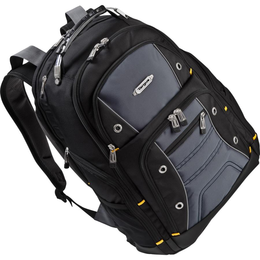 Mochila para portátil de hasta 15.6" - Targus Drifter Laptop Backpack, Negro/Gris, 32 l