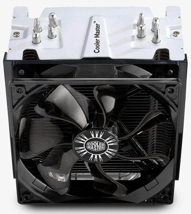 Ventilador de CPU - Cooler Master Hyper 412S, 120 mm, velocidad de rotación de 1300 RPM