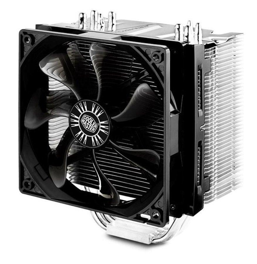 Ventilador de CPU - Cooler Master Hyper 412S, 120 mm, velocidad de rotación de 1300 RPM