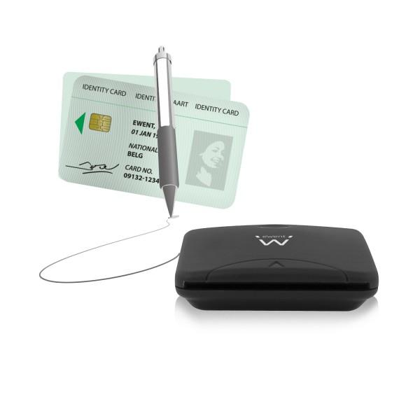 Lector de tarjetas - Ewent EW1052, USB 2.0