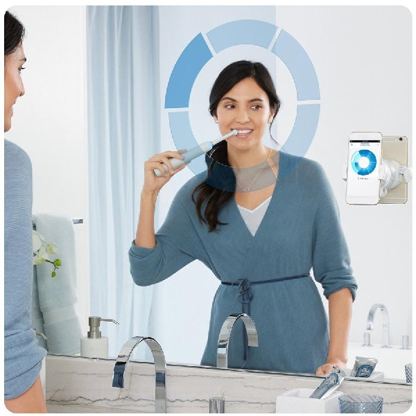 Cepillo eléctrico - Oral-B PRO 9000N, Bluetooth, Recargable, Temporizador, Blanco