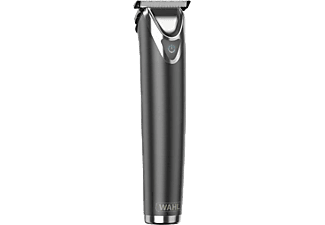 Afeitadora corporal - Wahl 09864-01 Stainless Advanced, Cuchillas de acero inoxidable, 100-240 V, Negro