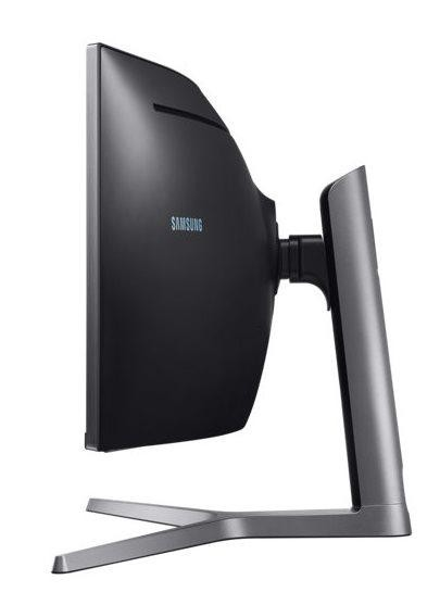 Monitor gaming - Samsung CHG90 49" QLED, curvo, HDR, 1800R