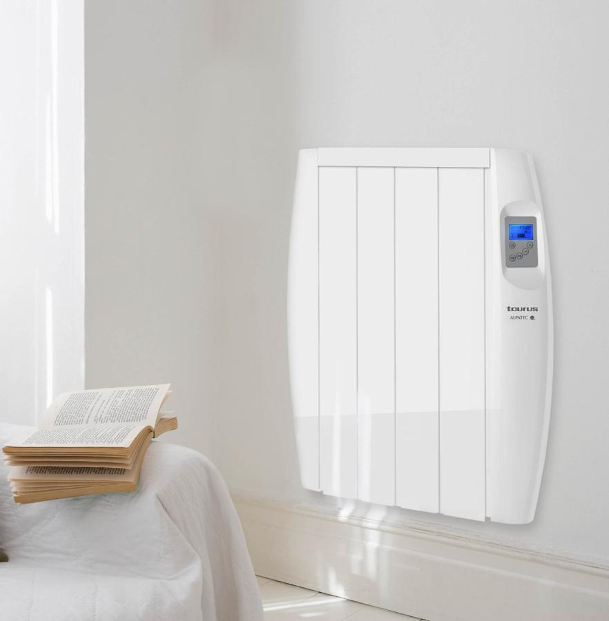 Emisor térmico - Taurus Tallin 600, 600W, Temperatura 10-35ºC, Programación diaria/semanal