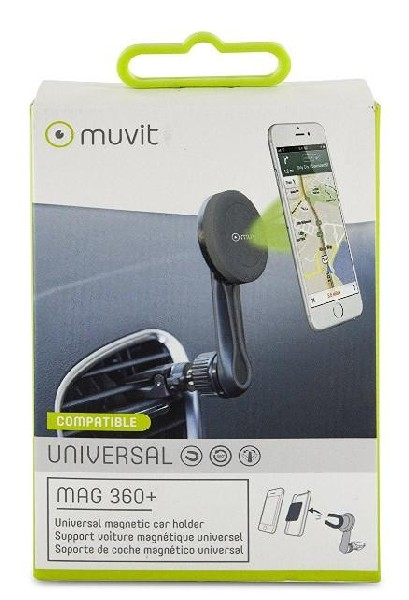 Muvit MUCHL0059 Car/Indoor Soporte pasivo Negro soporte