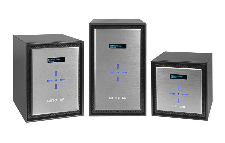 Servidor NAS - Netgear ReadyNAS 524X, Mini Torre, Ethernet, Negro, Plata
