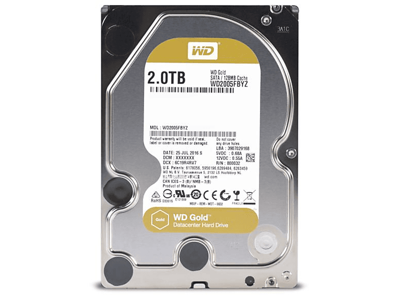 Disco duro interno | Western Digital Gold