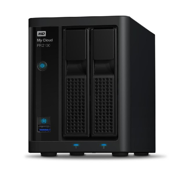 Servidor NAS - Western Digital, My Cloud PR2100, Escritorio, Ethernet, Negro