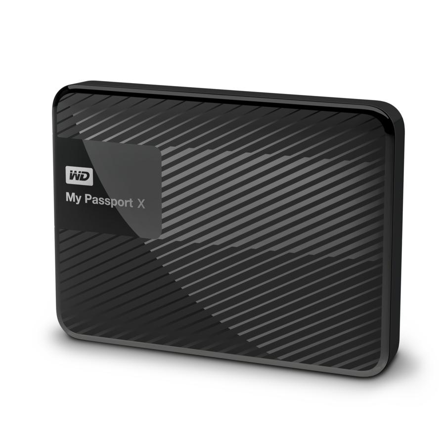 Disco duro externo de 3TB - My Passport X, Negro